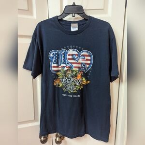 Rainforest Cafe Galveston Island Texas T Shirt Adult size L